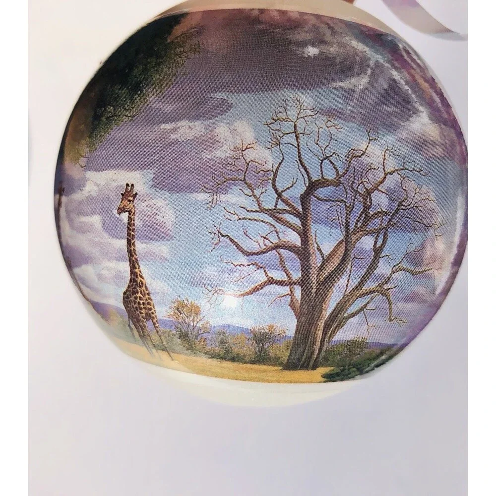 The Disney Store A Decade of Dreams Christmas Ornament Glass 3 Balls Vintage